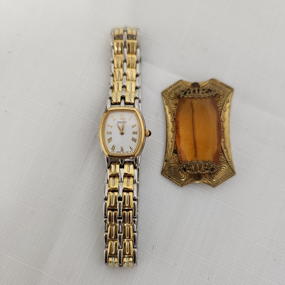 Two-Tone Gold and Silver Watch - Picture 1 of 3
